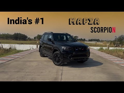 Mahindra Scorpio N - Mafia Black 🔥 (Fully Modified)