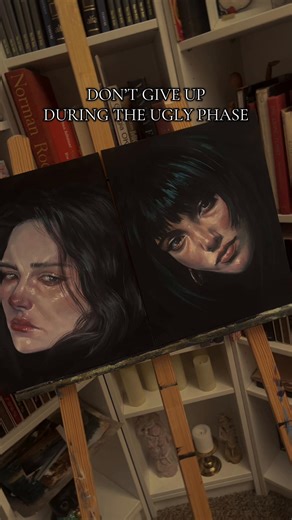 Embracing the Ugly Phase in Portrait Art