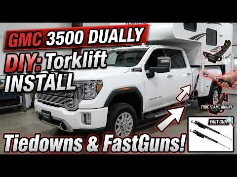 Torklift Tie Downs and FastGuns Install and Review for GMC 3500 Dually
