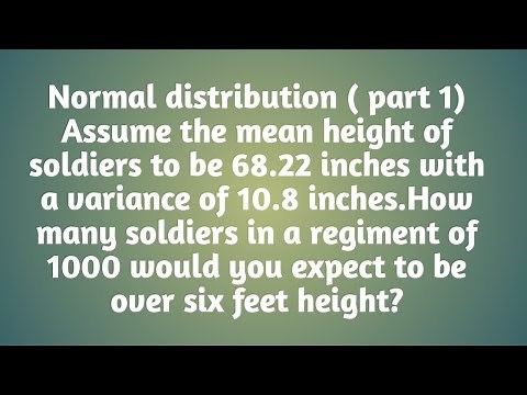 Normal distribution in Tamil || part 1||