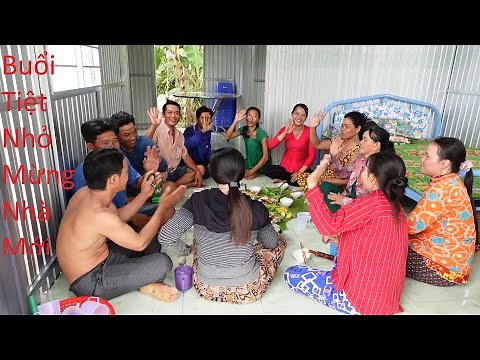 160 Ngôi Nhà Chị Thu Tư Đã Xong Hạnh Làm Tiệt Nhỏ Đãi Anh Thợ Và Bà Con Cùng Vui| Bích Hạnh miền tây
