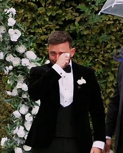 His reaction has us crying... 😭💒 | LADbible Australia