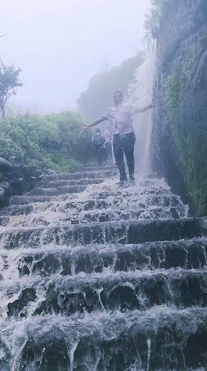 Hidden Gem: Mesmerizing cascade Waterfall at sahyadri✨ #adventure