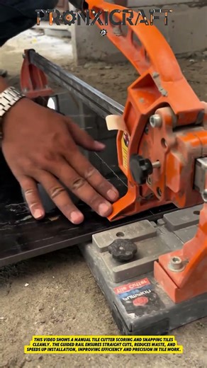 Tile Cutter Pro Technique | Perfect Straight Cuts Every Time