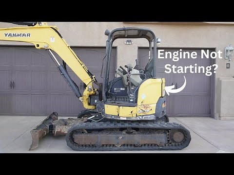 How to Replace the Starter on a Mini Excavator