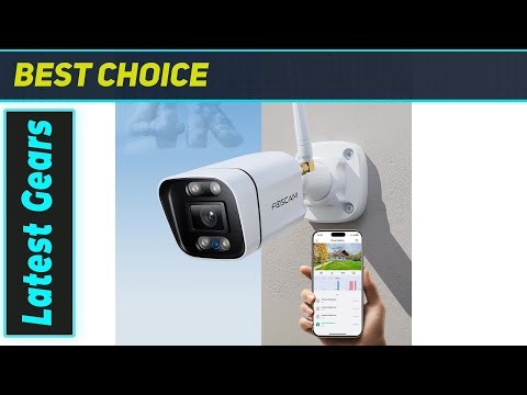 FOSCAM 4K 8MP: The Ultimate Wireless Outdoor Security Camera