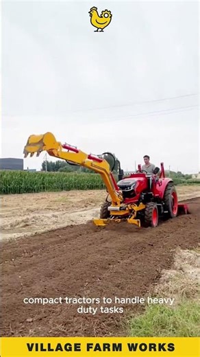 This Mini Tractor Has Insane Hydraulic Power #CompactTractor