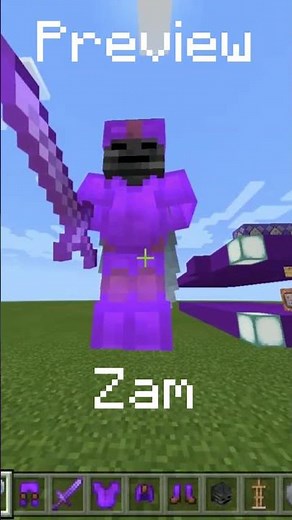 [MCPE/MCBE Naruto] Sasuke Command Tutorial《Susanoo》