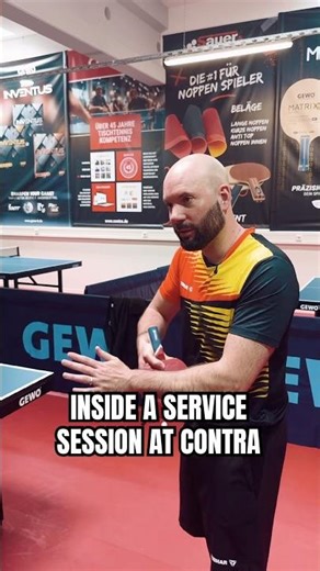 Behind the scenes of a service session 👀