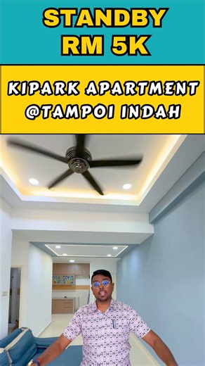 Rouban Asokan on Instagram: "[ Apartment For Sale ] - 🚍 3-Minute WALK to KipMart Tampoi Bus Stop Perfect for Singapore workers who depend on public bus or SG company bus daily. This renovated unit lets you move in without heavy renovation cost and without heavy deposit stress. 💰 Standby only RM 5,000 to purchase 🏠 Renovated – save tens of thousands 📍 Kipark Apartment, Tampoi Indah 💵 Price: RM 349,000 only Whether you’re buying for own stay or rental investment, this unit checks all the boxe