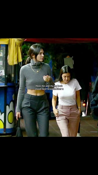 Hight difference is hight differencing #kimkardashian #khloekardashian #fyp #xyzabc #kyliejenner