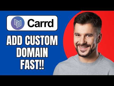 How to Add Custom Domain to Carrd (Easy Domain Connection Guide 2026)