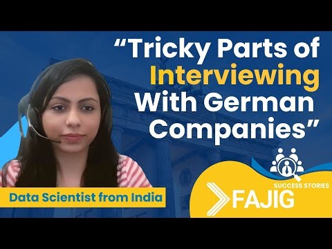 Data Scientist from India lands a job in Germany with FAJIG!
