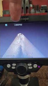 Microscope in the machine shop.