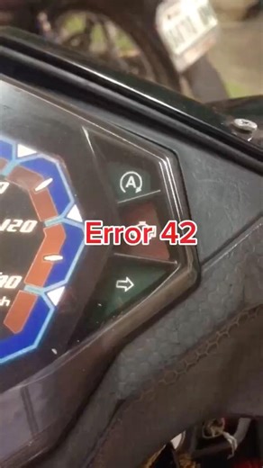 Yamaha mio i error 42
