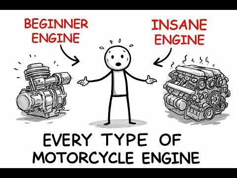EVERY type of MOTORCYCLE ENGINE explained!
