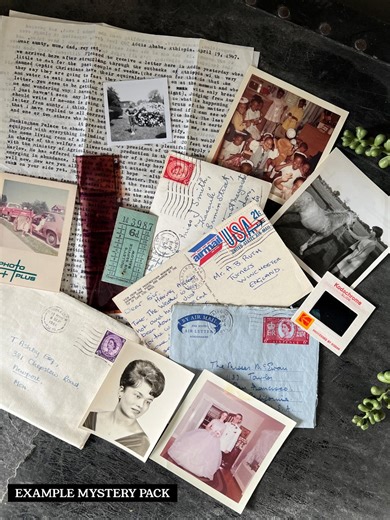 Vintage Ephemera Bundle: 1950s-1970s - Mystery Pack GENUINE PIECES - Photos, Letters, Postcards - Retro Valentines Gift for History Lovers - Etsy UK