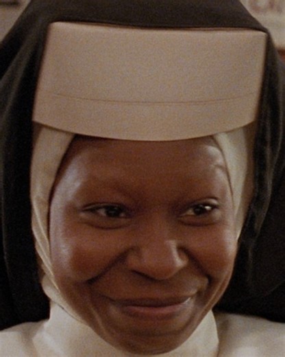 Most on Instagram: "deloris showing sister mary robert how to find her voice is queer-coded to me idc"