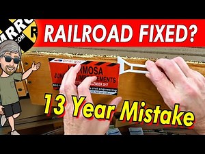 I Fixed a 13-Year-Old Mistake on My Model Train Layout