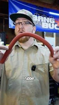 The Easiest way to bend rubber hoses without kinking them.