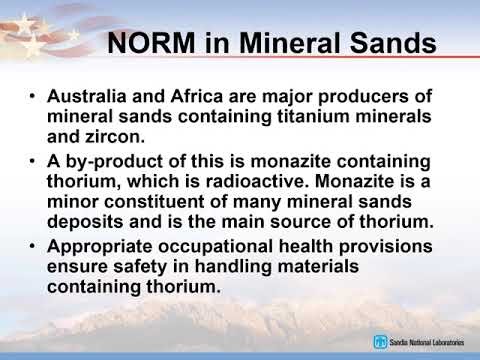 Naturally Occurring Radioactive Materials NORM