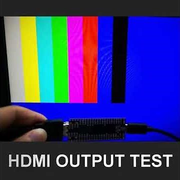 Sipeed Tang Nano 4K FPGA board HDMI & Camera demo