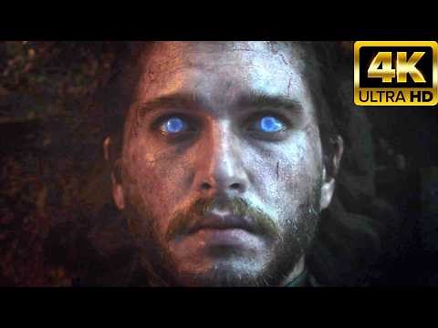 Jon Snow Becomes A White Walker Scene (2025) - Game Of Thrones