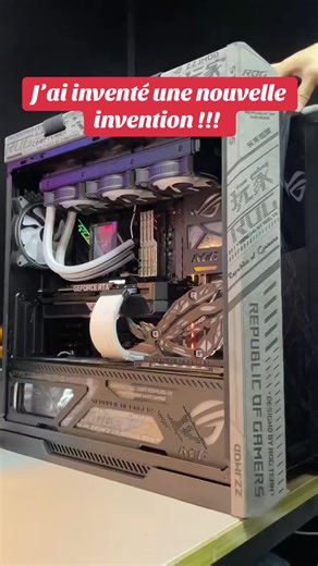 J’ai invité une nouvelle invention !!! #pc #configpc #ordinateur