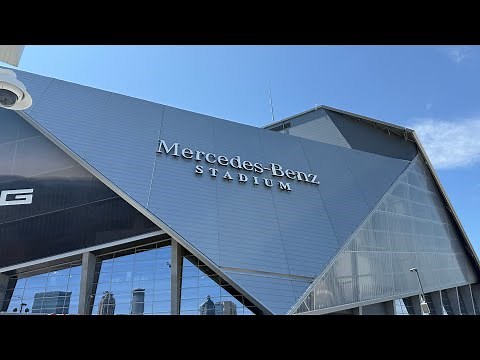 The Disney World of NFL Stadiums | Mercedes-Benz Stadium Tour in Atlanta