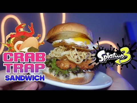 I Made a Commercial Crab Trap Sandwich from Splatoon 3