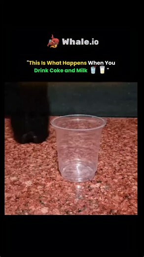 Raj kumar raju on Instagram: "When Coca-Cola's phosphoric acid meets the casein protein in milk, it causes the protein to curdle and separate. This reaction forms a thick, clumpy substance that shows just how differently your body processes the two drinks. While this reaction itself isn't dangerous in small amounts, it's a clear demonstration of why mixing Coke and milk isn't a good idea. The combination can lead to indigestion, bloating, and discomfort, especially for people with sensitive stom