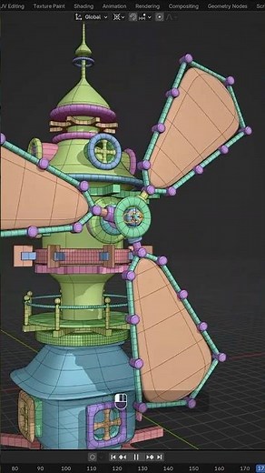 How to Animate in Blender with ZERO Keyframes 🤯 #blender3d #blendertutorial #blenderanimation