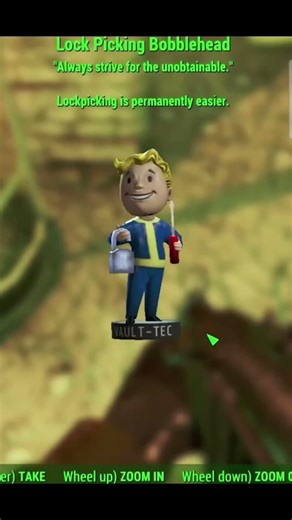 FALLOUT 4: LOCKPICKING BOBBLEHEAD LOCATED #fallout4 #postapocalyptic