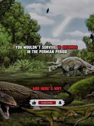 Top 5 Deadliest Predators of the Permian Era #dinosaurs #prehistoricplanet #jurassicpark #permian