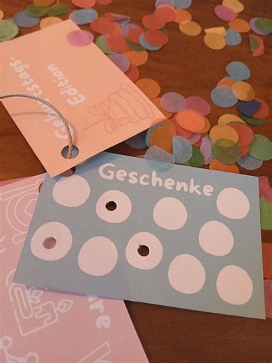 Punch Cards - Birthday Edition - Etsy