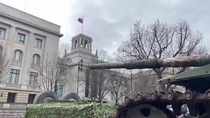 Russian tank dumped by Moscow’s embassy in Berlin