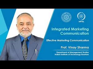 Lecture 04 : Effective Marketing Communication