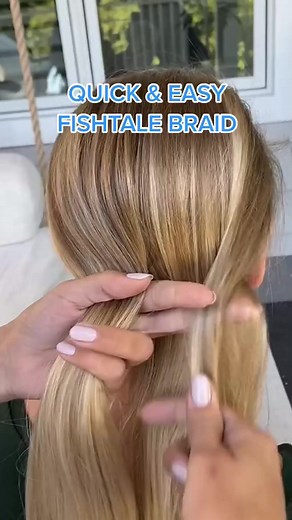 Quick and EASY fishtail braid! #hairtutorials #braid #hair #HelloFall #braidedhairtutorial | Janelle Kate | Facebook