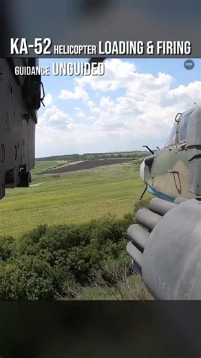 Ka-52 Attack Helicopter Loading & Firing #shorts