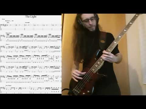 Disturbed - The Light [Bass Cover + Tab]