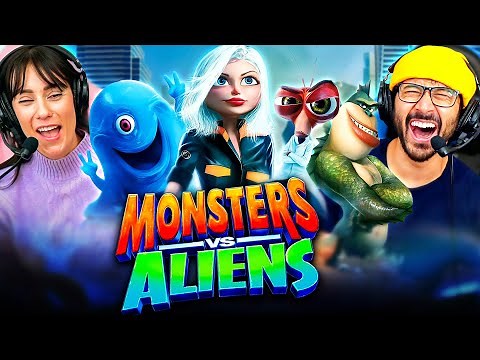 MONSTERS VS. ALIENS (2009) MOVIE REACTION!! FIRST TIME WATCHING! Full Movie Review | Dreamworks