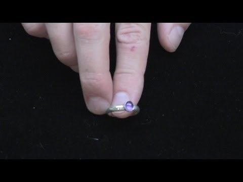 Soldering A Silver Bezel Cup And Setting A Cabochon Stone SV