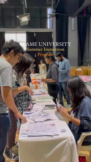 And that's how FLAME Summer Immersion Program (FUSIP) Batch I began with an exciting start, promising an enriching academic experience to students from all over India. | FLAME University