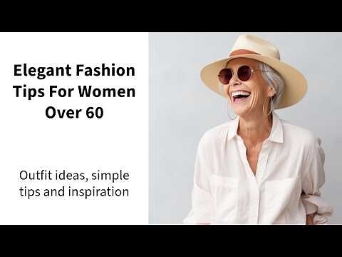 Elegant Outfit Ideas For Women Over 50 & 60 | Chic & Stylish Fashion Tips