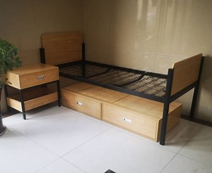 [Hot Item] University Dorm Use Bed with Table and Wardrobe