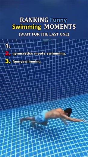 Ranking funny Swimming moments