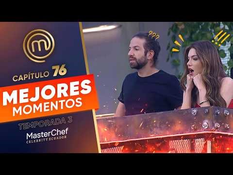 Beber emocionó a todos ¿Logrará salvarse? | Mejores Momentos MasterChef Celebrity Ecuador
