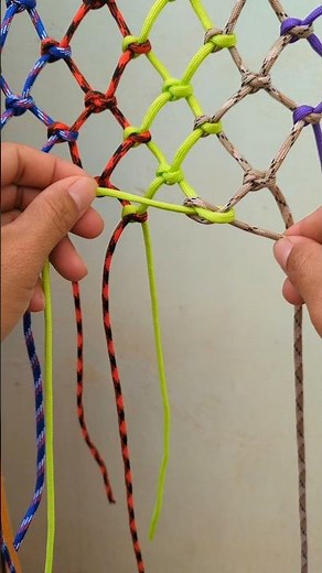 Net Diy/ Simple And Reliable Rope Net.