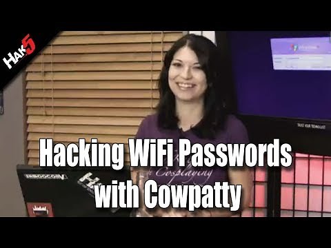 Hacking WiFi Passwords with Cowpatty, plus Vista Security Hacks!