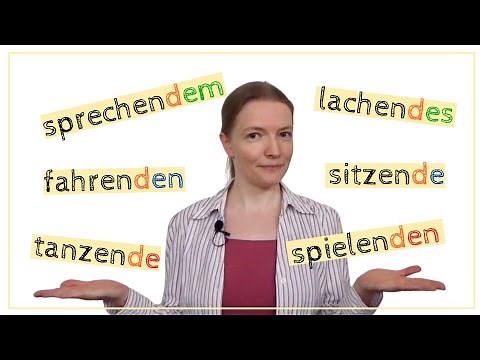 Partizip I: Aprende a RECICLAR VERBOS para usarlos como adjetivos